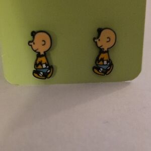 Charlie Brown Post Earrings